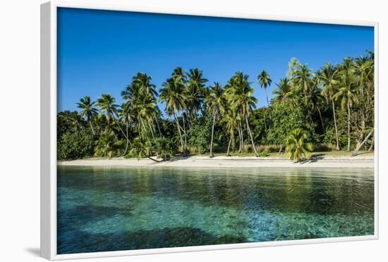 White Sand Beach, Nanuya Lailai Island, Blue Lagoon, Yasawa, Fiji, South Pacific-Michael Runkel-Framed Photographic Print