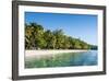 White Sand Beach, Nanuya Lailai Island, the Blue Lagoon, Yasawa, Fiji, South Pacific-Michael Runkel-Framed Photographic Print