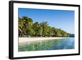 White Sand Beach, Nanuya Lailai Island, the Blue Lagoon, Yasawa, Fiji, South Pacific-Michael Runkel-Framed Photographic Print