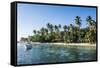 White Sand Beach, Nanuya Lailai Island, the Blue Lagoon, Yasawas, Fiji, South Pacific, Pacific-Michael Runkel-Framed Stretched Canvas