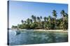 White Sand Beach, Nanuya Lailai Island, the Blue Lagoon, Yasawas, Fiji, South Pacific, Pacific-Michael Runkel-Stretched Canvas