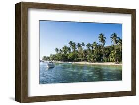 White Sand Beach, Nanuya Lailai Island, the Blue Lagoon, Yasawas, Fiji, South Pacific, Pacific-Michael Runkel-Framed Photographic Print