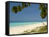 White Sand Beach of Playa Del Este, Cuba, West Indies, Caribbean, Central America-null-Framed Stretched Canvas