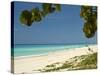 White Sand Beach of Playa Del Este, Cuba, West Indies, Caribbean, Central America-null-Stretched Canvas