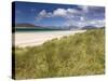 White Sand Beach of Seilebost, Isle of Harris, Outer Hebrides, Scotland, UK-Lee Frost-Stretched Canvas