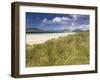 White Sand Beach of Seilebost, Isle of Harris, Outer Hebrides, Scotland, UK-Lee Frost-Framed Photographic Print