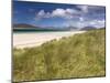 White Sand Beach of Seilebost, Isle of Harris, Outer Hebrides, Scotland, UK-Lee Frost-Mounted Photographic Print