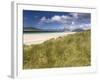 White Sand Beach of Seilebost, Isle of Harris, Outer Hebrides, Scotland, UK-Lee Frost-Framed Photographic Print