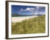 White Sand Beach of Seilebost, Isle of Harris, Outer Hebrides, Scotland, UK-Lee Frost-Framed Photographic Print