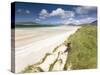 White Sand Beach of Seilebost, Isle of Harris, Outer Hebrides, Scotland, UK-Lee Frost-Stretched Canvas