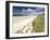 White Sand Beach of Seilebost, Isle of Harris, Outer Hebrides, Scotland, UK-Lee Frost-Framed Photographic Print