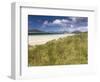 White Sand Beach of Seilebost, Isle of Harris, Outer Hebrides, Scotland, UK-Lee Frost-Framed Photographic Print