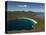 White Sand Beach of Wineglass Bay, Freycinet National Park on the Peninsula, Tasmania, Australia-Christian Kober-Stretched Canvas