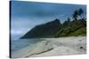 White Sand Beach on Ofu Island, Manua Island Group, American Samoa, South Pacific, Pacific-Michael Runkel-Stretched Canvas