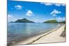 White sand beach on Yanuya Island, Mamanuca Islands, Fiji, South Pacific-Michael Runkel-Mounted Photographic Print