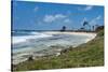 White sand beach, San Andres, Caribbean Sea, Colombia, South America-Michael Runkel-Stretched Canvas