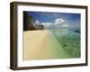 White Sand Beach, Semporna Archipelago, Sipadan, Malaysia-Anthony Asael-Framed Premium Photographic Print