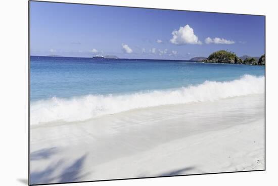 White Sand beach, St John, USVI-George Oze-Mounted Photographic Print