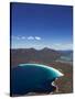 White Sand Beach, Wineglass Bay, Coles Bay, Freycinet National Park,Tasmania, Australia-Kober Christian-Stretched Canvas