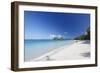 White Sand Caribbean Beach-George Oze-Framed Photographic Print