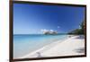 White Sand Caribbean Beach-George Oze-Framed Photographic Print