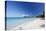 White Sand Caribbean Beach-George Oze-Stretched Canvas