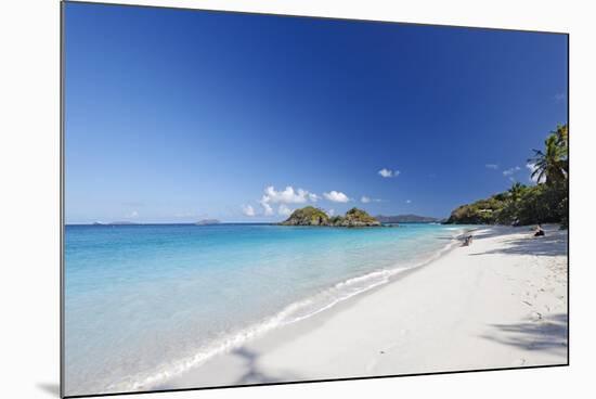 White Sand Caribbean Beach-George Oze-Mounted Photographic Print