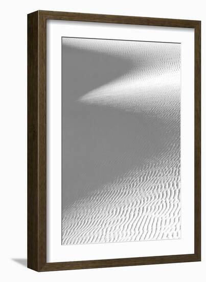 White Sand Dune and Shadow-Douglas Taylor-Framed Photographic Print