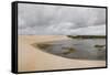 White Sand Dunes and Fresh Water Lakes at Lencois Maranheinses National Park, Brazil-Guido Cozzi-Framed Stretched Canvas