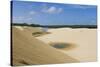 White Sand Dunes and Preguica River at Lencois Maranheinses National Park, Brazil-Guido Cozzi-Stretched Canvas