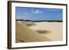 White Sand Dunes and Preguica River at Lencois Maranheinses National Park, Brazil-Guido Cozzi-Framed Photographic Print