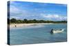 White Sand in the Gravenor Bay in Barbuda-Michael Runkel-Stretched Canvas