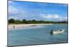 White Sand in the Gravenor Bay in Barbuda-Michael Runkel-Mounted Photographic Print