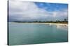 White Sand in the Gravenor Bay in Barbuda-Michael Runkel-Stretched Canvas