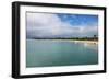 White Sand in the Gravenor Bay in Barbuda-Michael Runkel-Framed Photographic Print