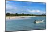 White Sand in the Gravenor Bay in Barbuda-Michael Runkel-Mounted Photographic Print