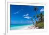 White sand PK-9 beach, Fakarava, Tuamotu archipelago, French Polynesia-Michael Runkel-Framed Photographic Print