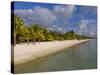 White Sand, Trou Aux Biches Beach, Mauritius, Indian Ocean, Africa-null-Stretched Canvas