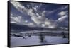 White Sands And Clouds-Steve Gadomski-Framed Stretched Canvas