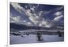 White Sands And Clouds-Steve Gadomski-Framed Photographic Print