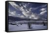 White Sands And Clouds-Steve Gadomski-Framed Stretched Canvas