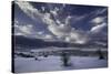 White Sands And Clouds-Steve Gadomski-Stretched Canvas