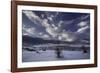 White Sands And Clouds-Steve Gadomski-Framed Photographic Print