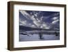 White Sands And Clouds-Steve Gadomski-Framed Photographic Print