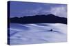 White Sands And San Andres Mountain Range N M-Steve Gadomski-Stretched Canvas