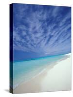 White Sands and Water of Sand Island, Midway Atoll National Wildlife Refuge, Hawaii, USA-Darrell Gulin-Stretched Canvas