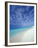 White Sands and Water of Sand Island, Midway Atoll National Wildlife Refuge, Hawaii, USA-Darrell Gulin-Framed Premium Photographic Print