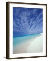 White Sands and Water of Sand Island, Midway Atoll National Wildlife Refuge, Hawaii, USA-Darrell Gulin-Framed Photographic Print