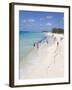 White Sands Beach, Grand Turk Island, Turks and Caicos Islands, West Indies, Caribbean-Richard Cummins-Framed Photographic Print