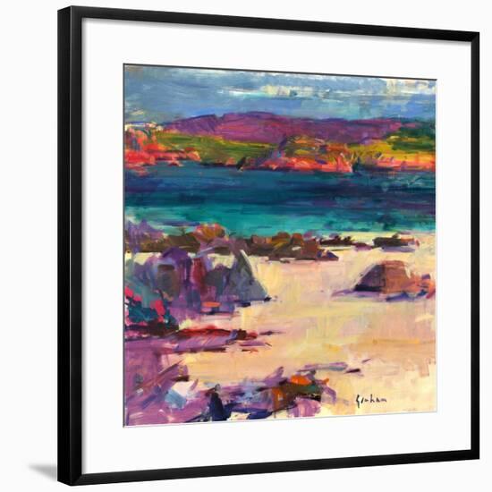 White Sands, Iona, 2011-Peter Graham-Framed Giclee Print